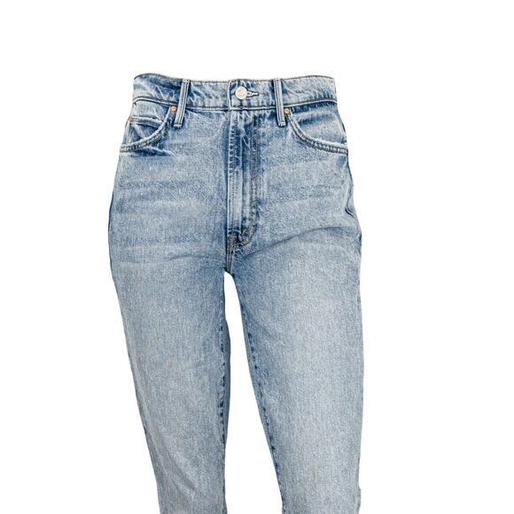 MOTHER SUPERIOR The Swooner Rascal Ankle Denim Jeans Signs & Symbols sz 26 - Picture 10 of 14